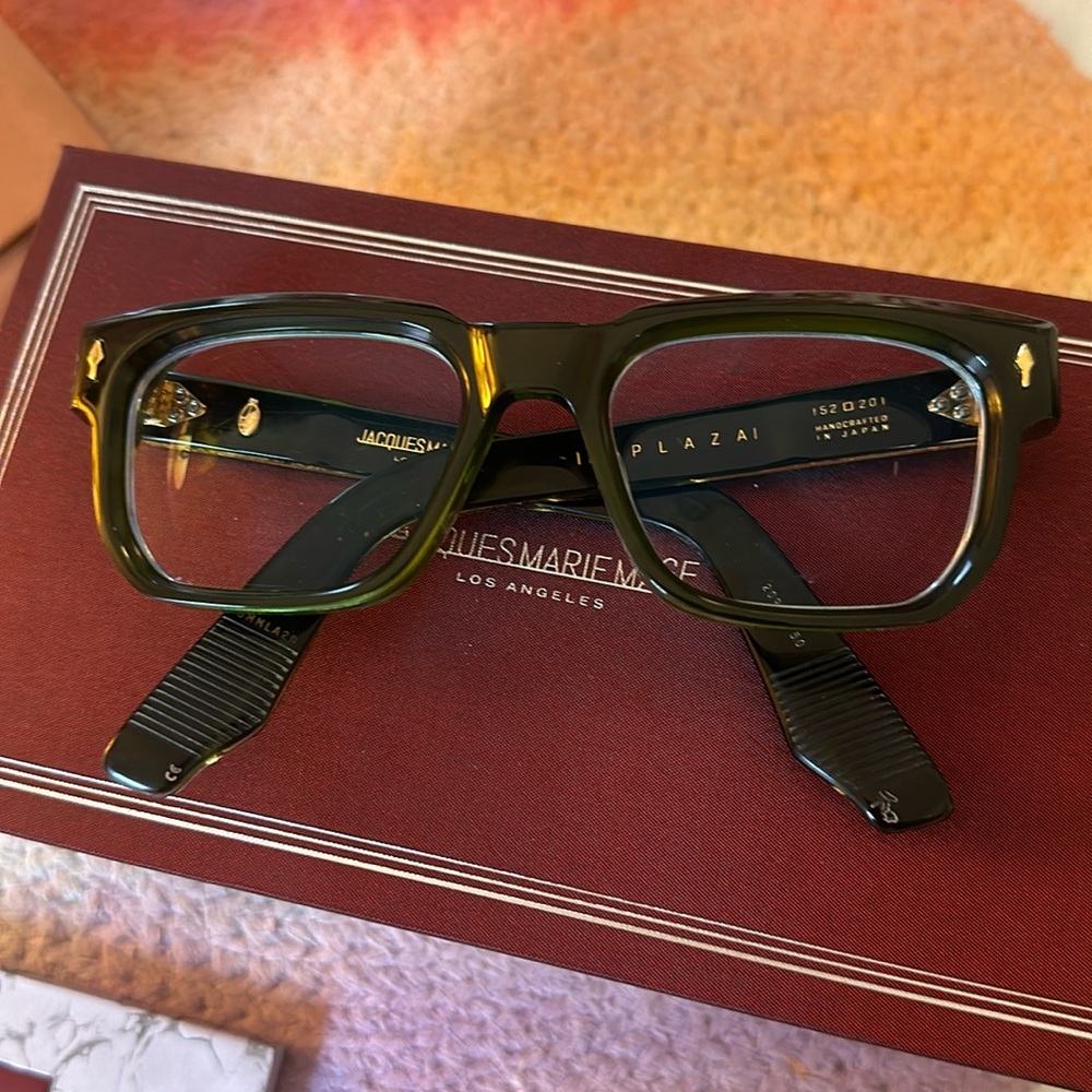 Jacques Marie Mage - JMM - Green Glasses - Plaza